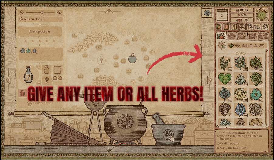 Potion Craft: Alchemist Simulator — Well-Stocked Shelf (screenshot 2)